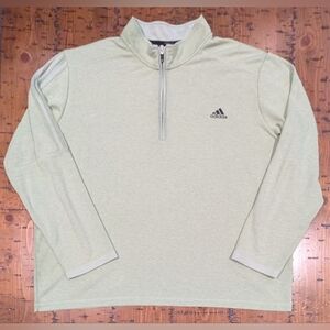 Adidas 2XL Quarter Zip Lightweight Pullover Jacket